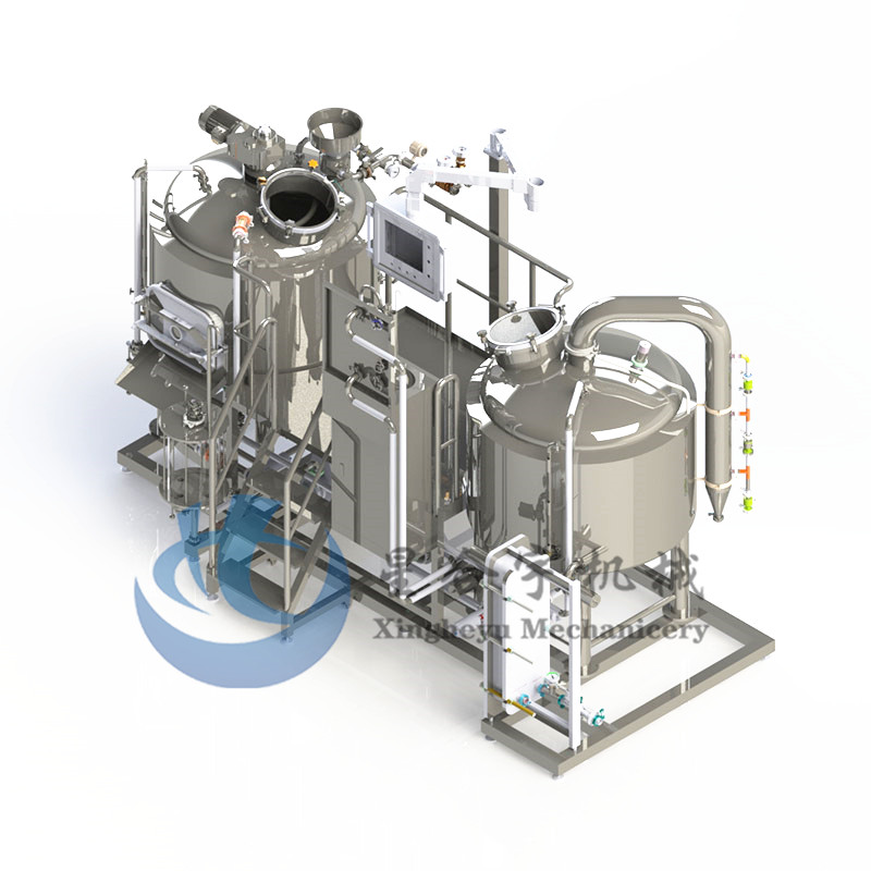 2-vessel steam heating saccharification equipment