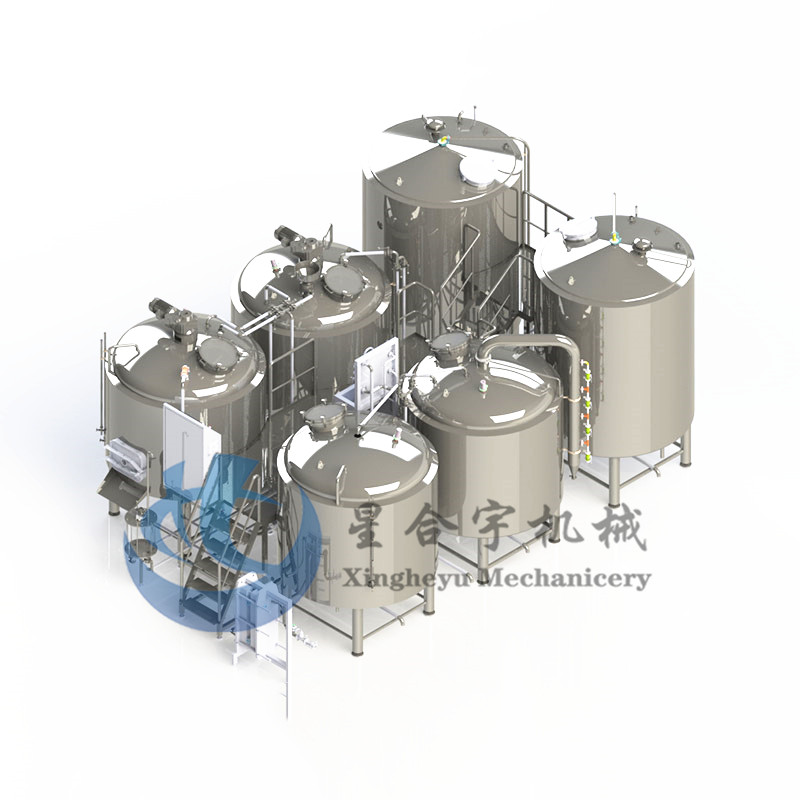 6-vessel steam heating saccharification equipment
