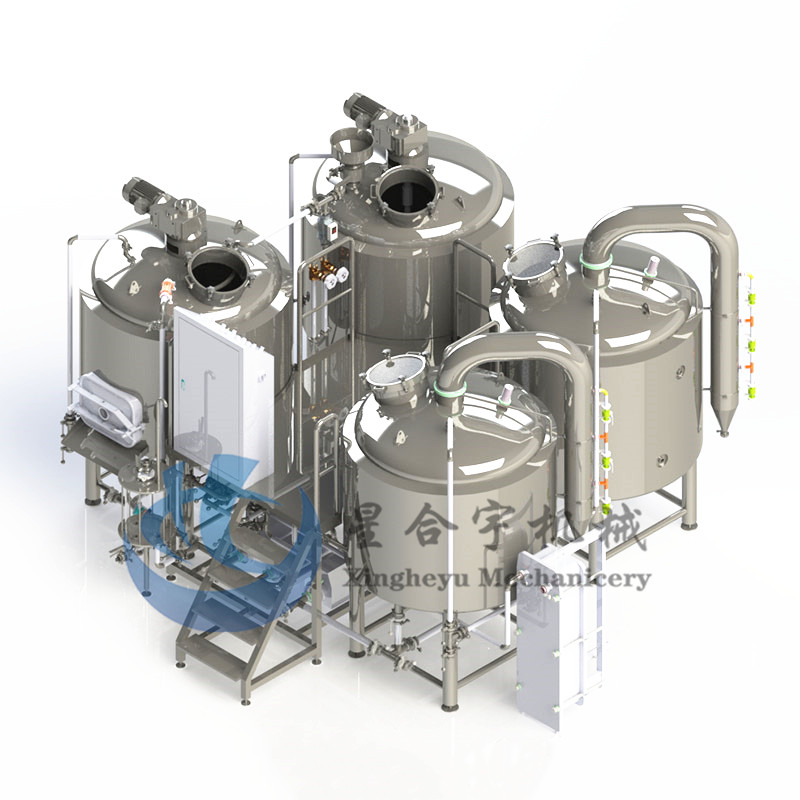 4-vessel steam heating saccharification equipment